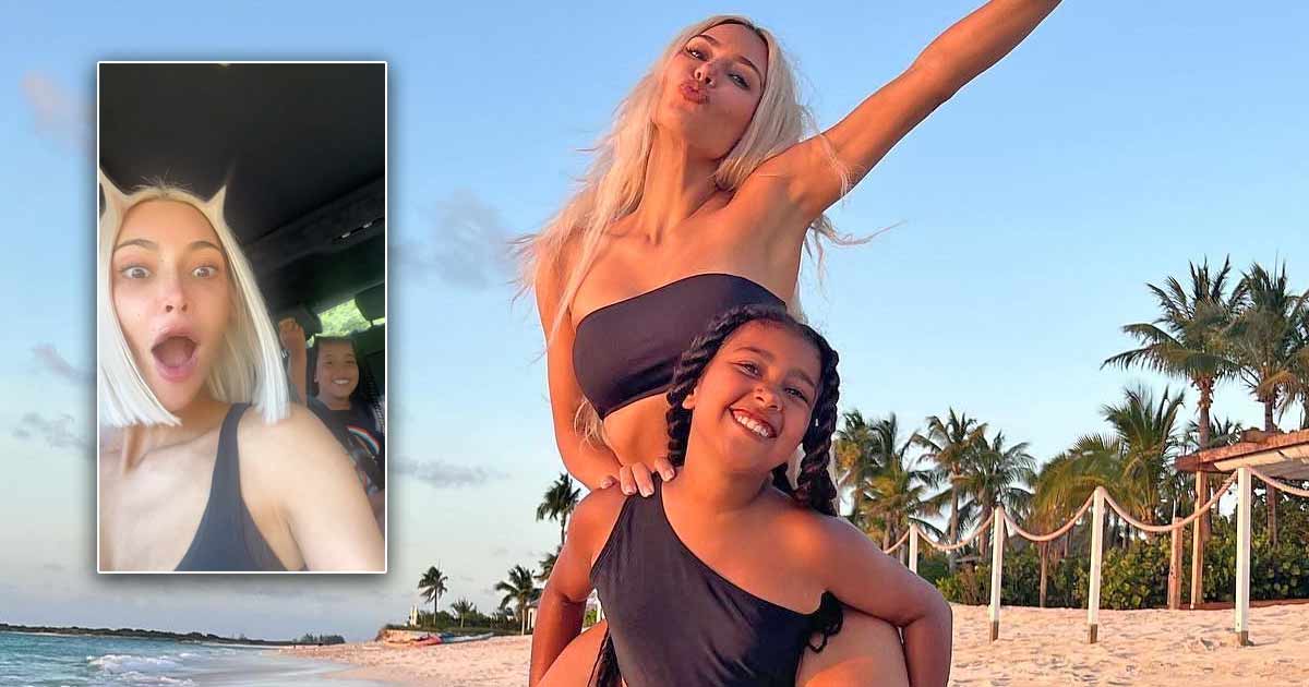  Kim Kardashian's Daughter North West Begs Her To Stop Filming Her Lip-Syncing In Funny Video - Watch