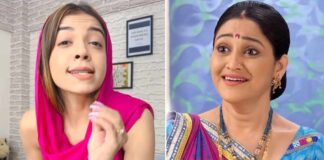 Pandya Store's Rishita aka Simran Budharup Turns Taarak Mehta ka Ooltah Chashmah's Daya Ben & It's Hillarious AF
