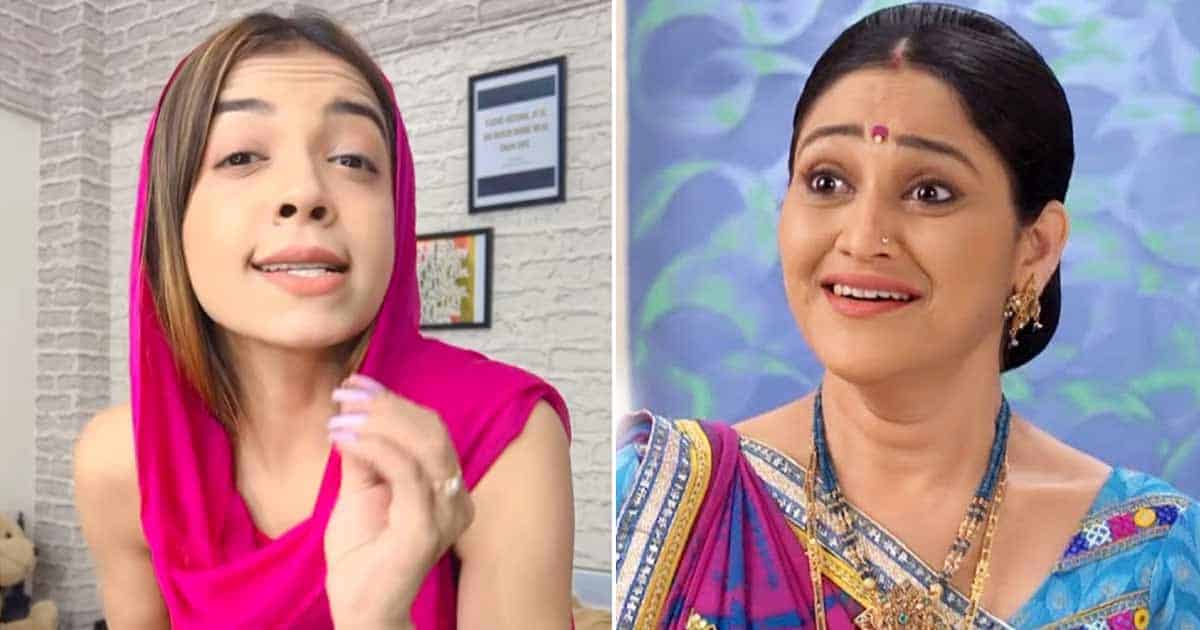 Pandya Store's Rishita aka Simran Budharup Turns Taarak Mehta ka Ooltah Chashmah's Daya Ben & It's Hillarious AF