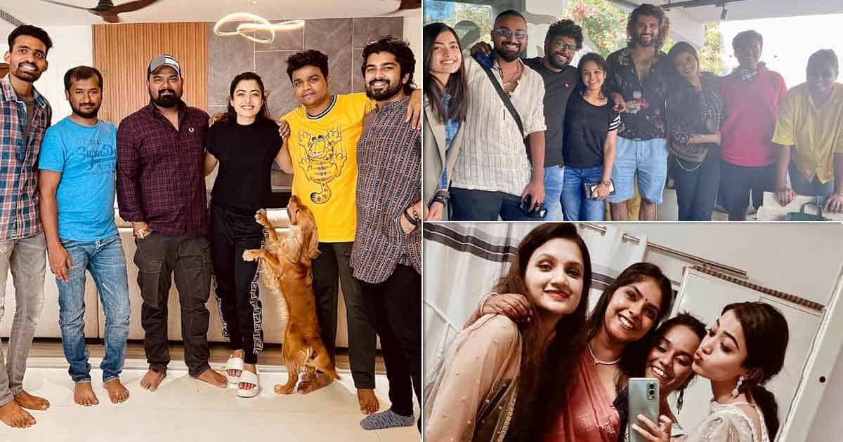 Rashmika posts Friendship Day pix, says 'friends are a piece of my heart'