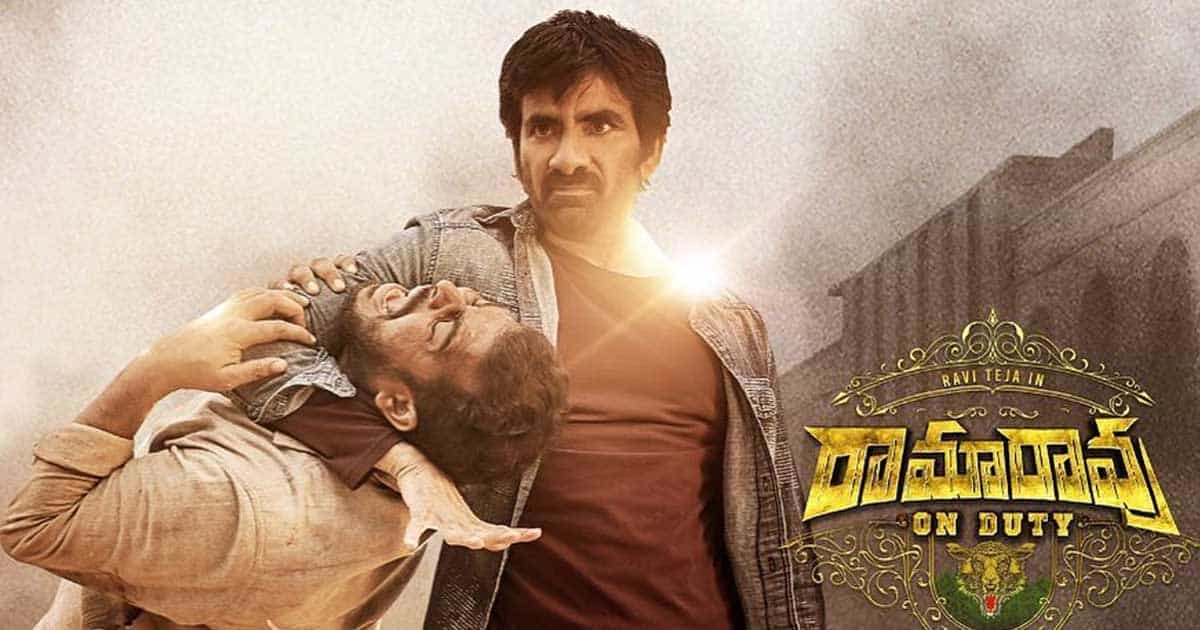 Ramarao On Duty Star Ravi Teja To Make Up For The Loss