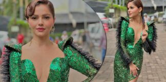 Rubina Dilaik Can Make Anyone Green With Envy In This Plunging, Backless Dress That Teases Her Cl*avage