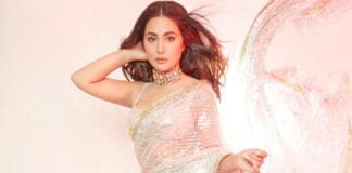 Sheer sarees from day to night feat Hina Khan