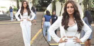 Shehnaaz Gill Dons A Racy White Corset Paired With A Pantsuit, Exuding ‘Boss Lady’ Vibes - Deets Inside
