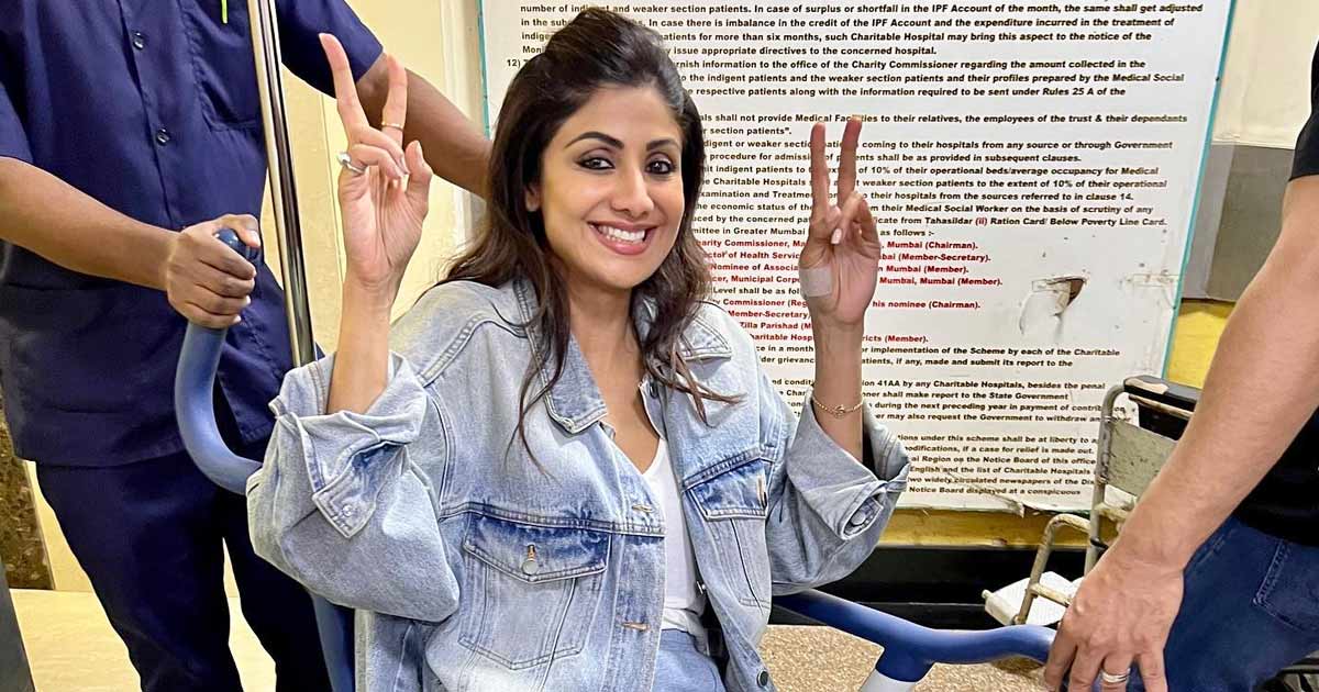 Shilpa Shetty fractures leg during web series shoot, wheelchair-bound for 6 weeks