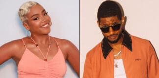 Tiffany Haddish asks for Usher's permission before making herpes jokes