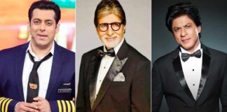 When Amitabh Bachchan, Shah Rukh Khan & Salman Khan Arrived In Same Outfits & Started Singing ‘Dekha Hai Pheli Baar’ – Watch