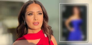 When Salma Hayek Looked Nothing Short Of A Queen In A Beautiful Blue Gucci Gown