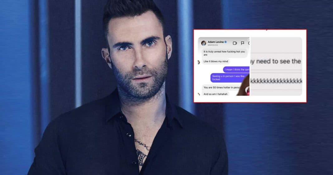 Adam Levine's S*xting Leaked Online? "Truly Unreal How F*cking Hot