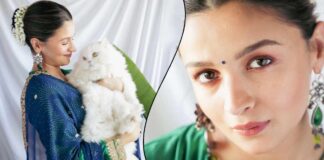 Ahead Of Brahmastra’s Release, Preggars Alia Bhatt Channels Her Inner Isha In A Green Anarkali Suit – Pics