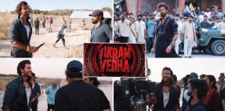 Amid humongous craze, Vikram Vedha makers reveal the BTS video of Hrithik Roshan and Saif Ali Khan