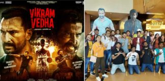 As the special preview of Vikram Vedha took place a day before its trailer launch , makers added to the excitement of fans by dropping a new poster of the film