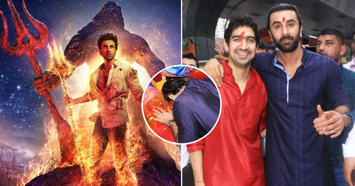 Brahmastra: Ranbir Kapoor Visits Lalbaugcha Raja With Ayan Mukerji A Day Ahead Of The Film Release, Netizens Say, "Isko Yahan Se Bhi Bhagaao"