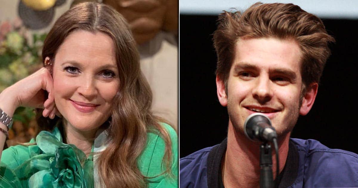 Drew Barrymore pokes fun at Andrew Garfield's method acting