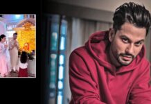 Fans say 'good upbringing' as Kunal, Soha visit Ganpati temple with daughter Inaaya