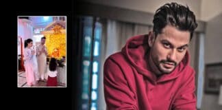 Fans say 'good upbringing' as Kunal, Soha visit Ganpati temple with daughter Inaaya