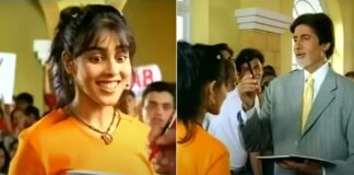He makes you feel comfortable: Genelia shares old pic of ad with Big B