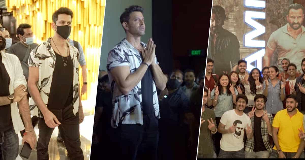 Hrithik Roshan feels empowered with all the love his fans are giving to Vikram Vedha!