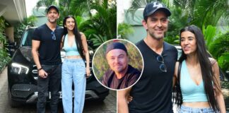 Hrithik Roshan Jokingly Called As “India’s Leonardo DiCaprio” As She Shares A Sweet Moment With Saba Azad Hrithik Roshan Jokingly Called As "India's Leonardo DiCaprio" As She Shares A Sweet Moment With Saba Azad - See Video