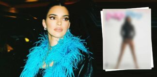 Kendall Jenner Posing Sultrily To The Camera Without Pants