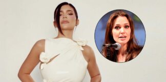Kylie Jenner mistaken for Angelia Jolie as she debuts baby bangs, pout