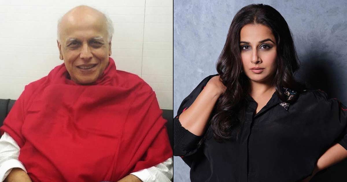 Mahesh Bhatt Once Left Vidya Balan Sob Uncontrollably, Here’s What Happened!