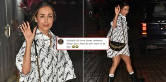 Malaika Arora Makes A S*xy Appearance In Oversized Shirt Dress, Netizens Joke “Lower Pehnna Bhul Gayi, Arjun Ki Shirt Me Hi Aa Gayi” Malaika Arora Trolled Over Her Oversized Shirt Dress, Netizens Joke “Bechari Pant Pehenna Bhul Gayi”