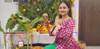 Rashami Desai's Ganesh Chaturthi was an amazing example of an Eco-friendly One