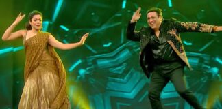 Rashmika Mandanna dances with Govinda on 'Saami Saami'