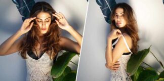 Rhea Chakraborty looks ravishing in this beige dress; we can not take our eyes off her!!