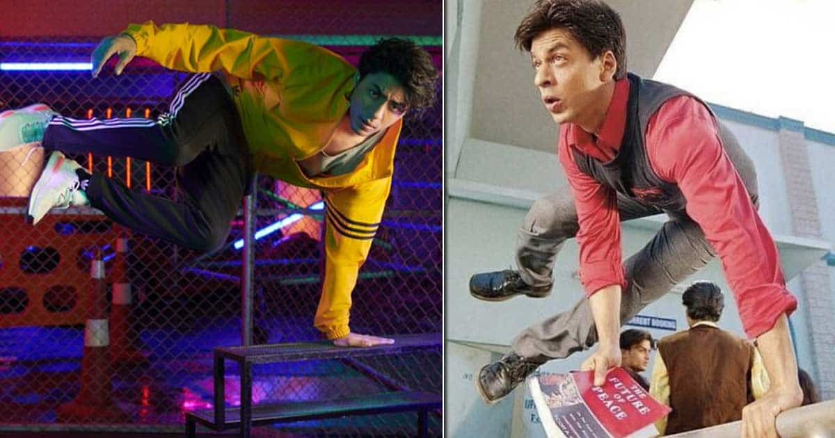 Shah Rukh Khan Says 'Mujh Par Gaya Hai' Comparing His Main Hoon Na Scene With Aryan Khan's New Picture