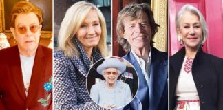 She's earned her rest: Sir Elton, Mick Jagger, Helen Mirren, J.K. Rowling pay homage to Queen