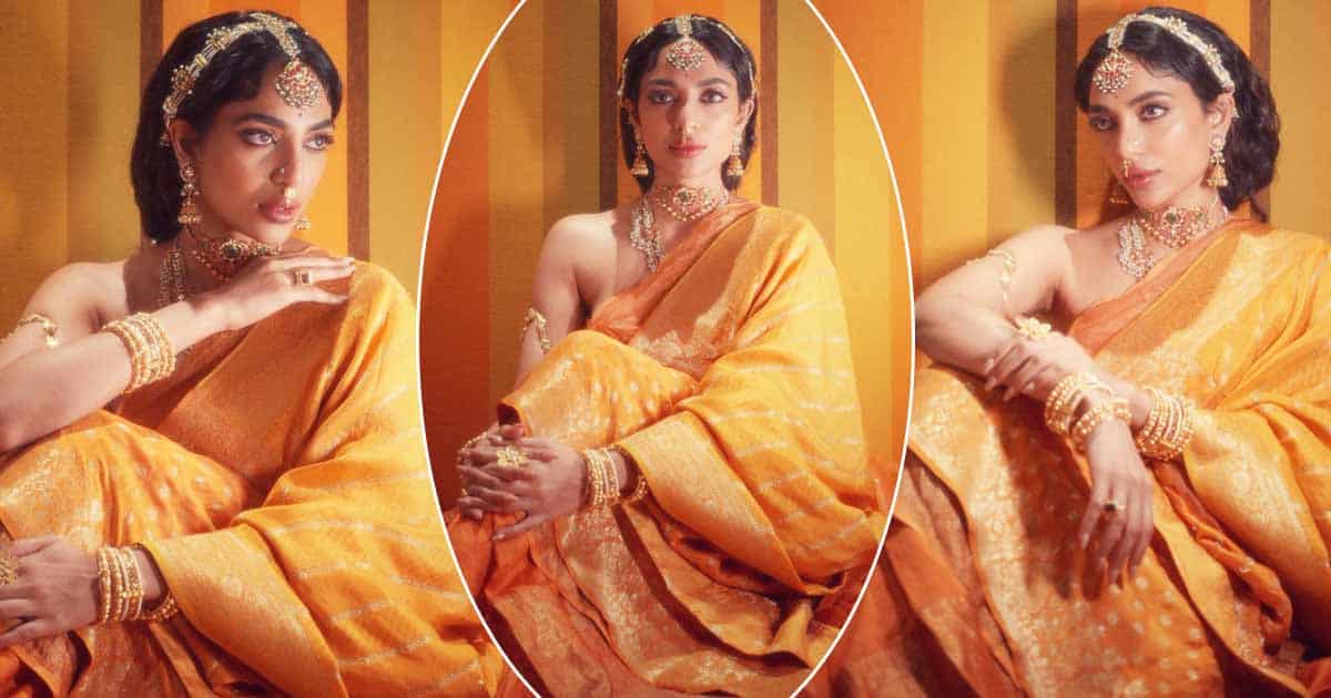 Sobhita Dhulipala looks like a timeless beauty who is made in heaven; check out this look for PS1 promotion!