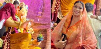 Tanishaa Mukerji shares stunning pix of her first visit to Lalbaughcha Raja