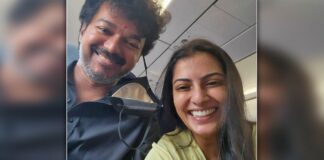 Two flights, two surprises for Varalaxmi: First, Nambi Narayan; then, Vijay