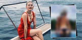 When Amber Heard Went Topless Putting Up A Fiery Display In Water Flaunting Her Bare Back In A Bikini, Check Out!