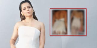 When Kangana Ranaut Walked The Ramp Looking Like An Angel In While But Showed Off More Than She Bargained For