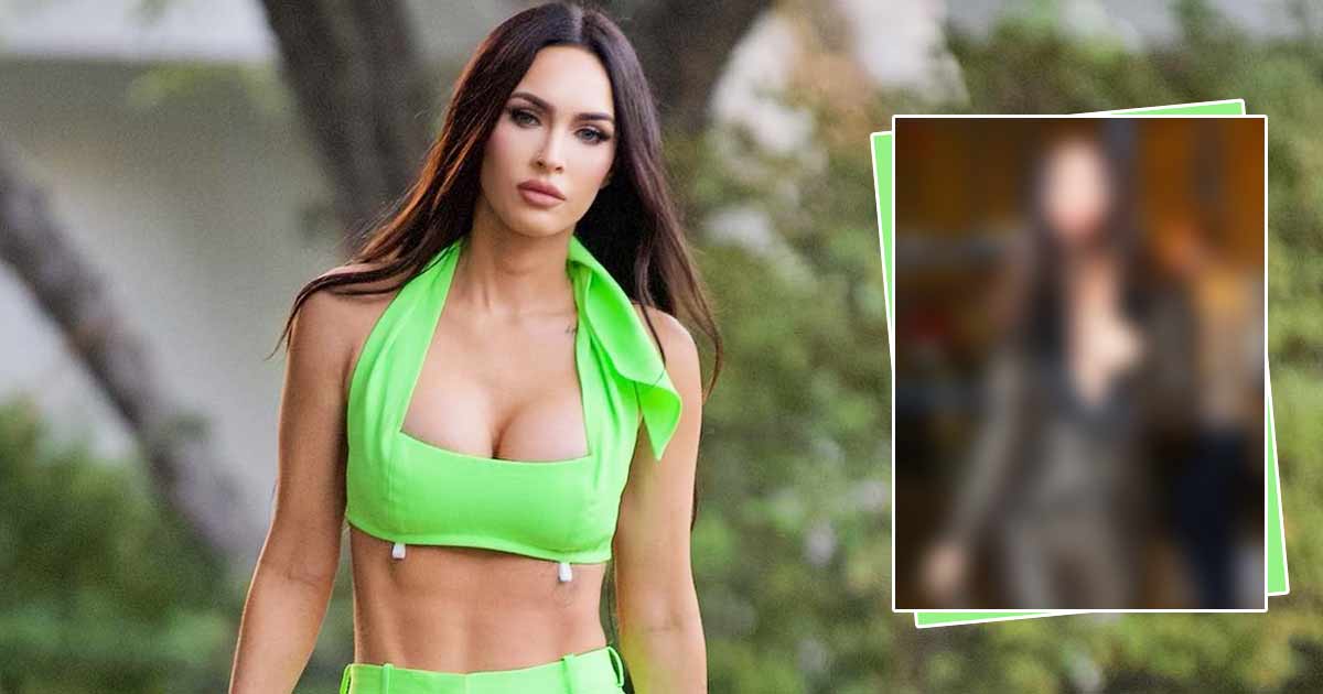 When Megan Fox Put Up A Racy Display Flaunting Her Cleav*ge In A Blingy Tux, Check Out!