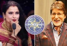 When Rekha Mimicked Amitabh Bachchan's KBC Intro With His Song Played In The BG - Watch