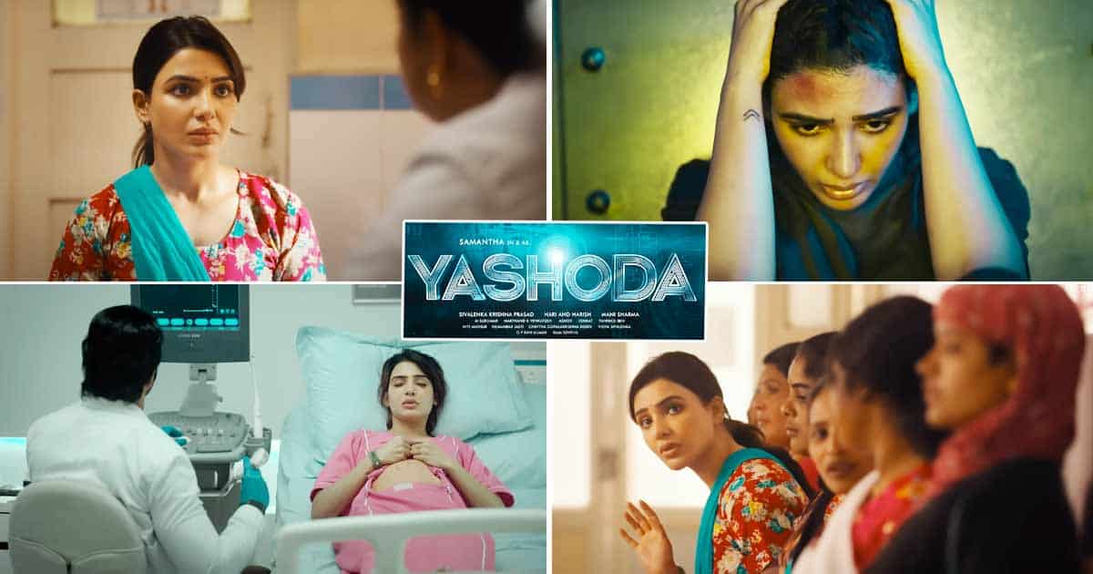 Yashoda Teaser! Samantha Ruth Prabhu Plays A Pregnant Lady Doing Everything  & More She's Asked Not To, What Will Happen Next?