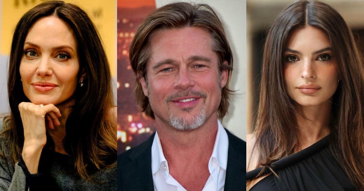 Angelina Jolie Is Aware Of Rumours About Brad Pitt Dating Emily Ratajkowski  But It's Not A 'Big Concern' For Her?