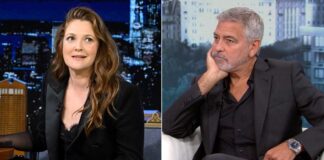Drew Barrymore recounts drunken intimacy with Clooney's best friend