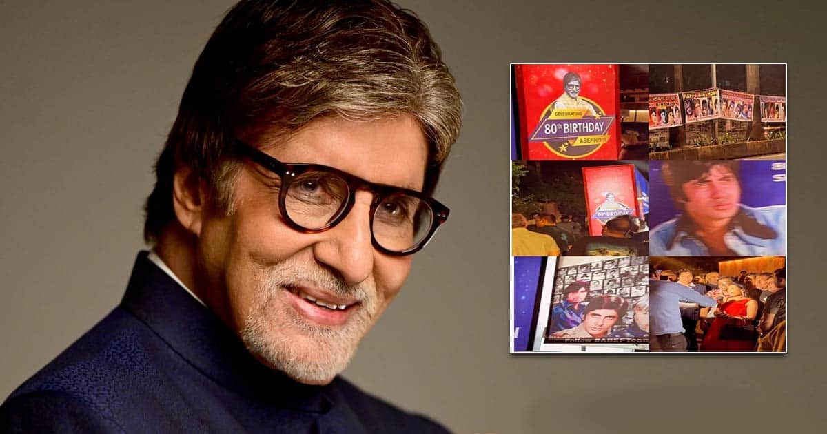 Fans celebrate Bachchan's birthday outside 'Jalsa' with pomp and show