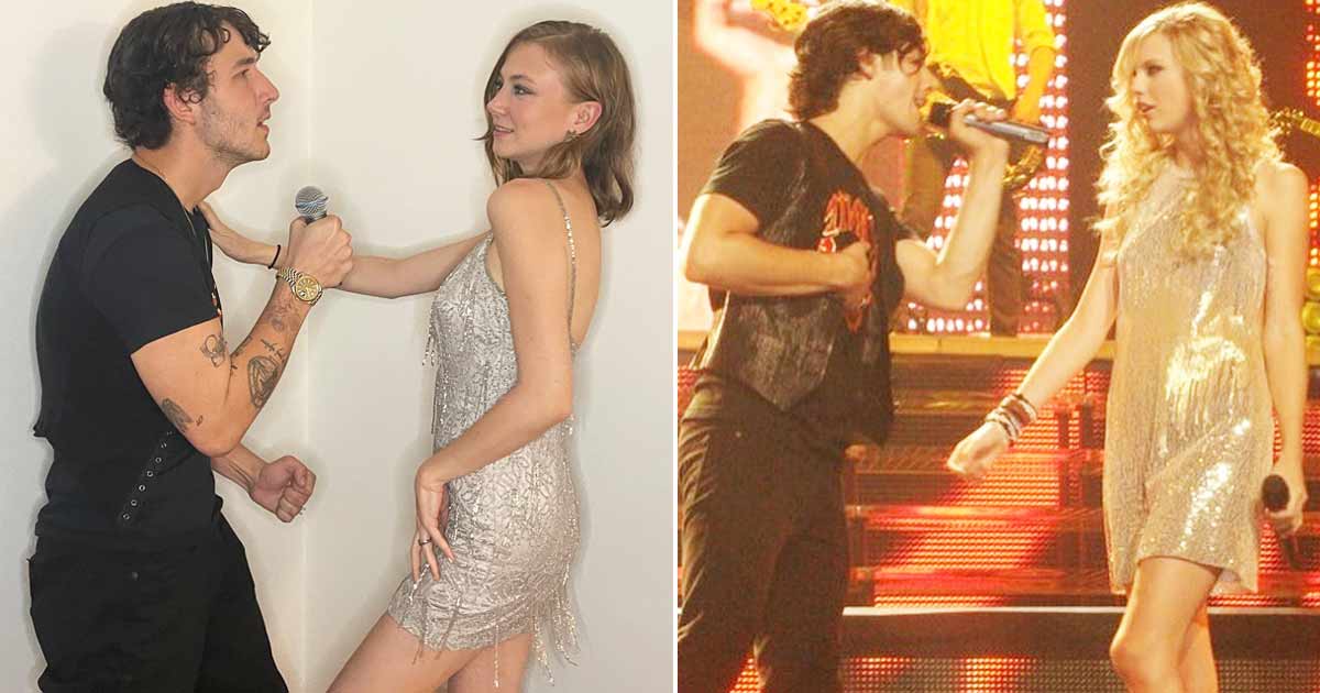 Frankie Jonas Along With His GF Dress Up As Joe Jonas & Taylor Swift For Halloween