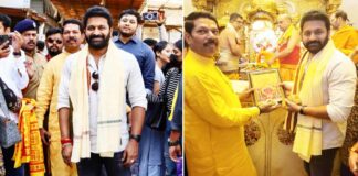 'Kantara' star Rishab Shetty seeks blessings at Siddhivinayak Temple