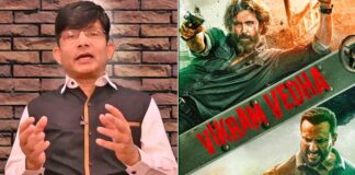 KRK Mocks Hrithik Roshan’s Vikram Vedha Is Only Making Enough To Pay Electricity Bill: “Congratulations Bhaijaan For Such Great Achievement” KRK Is Making Fun Of Vikram Vedha Collections!