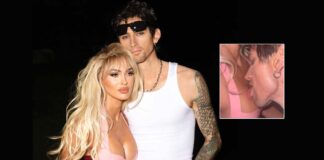 Megan Fox's B**bs Get Licked & Snorted C*caine (Presumably Fake) By Machine Gun Kelly On Halloween, Fan React - Check Out