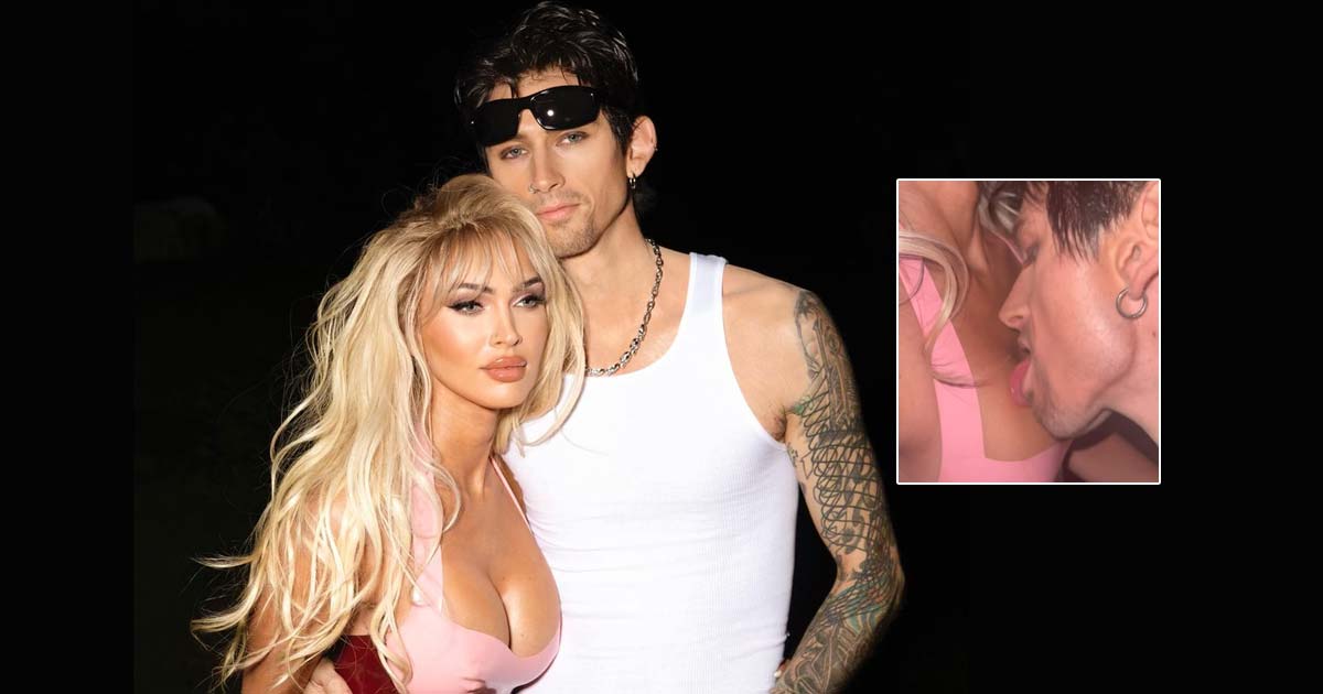 Megan Fox's B**bs Get Licked & Snorted C*caine (Presumably Fake) By Machine Gun Kelly On Halloween, Fan React - Check Out