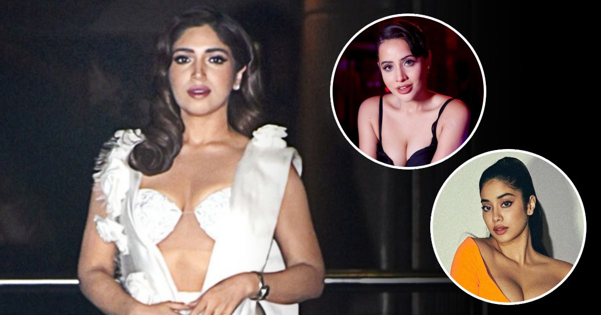 Netizens Confuse Bhumi Pednekar With Janhvi Kapoor As She Sets A Busty Display At Diwali Bash, Read Reactions!