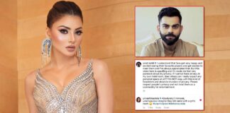 Urvashi Rautela speaks on the safety of girls over the viral room video of Virat Kholi saying, "Imagine they did the same with a girl’s room"